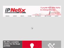 Tablet Screenshot of ip-netix.com